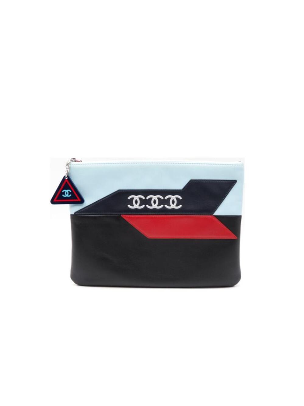 Chanel Lambskin Airline Clutch Bag #353587F53B